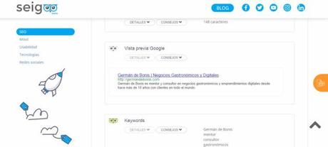 Optimiza tu SEO con Seigoo y mejora tus resultados.