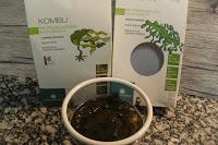 Fideos con pollo, algas y  verduras