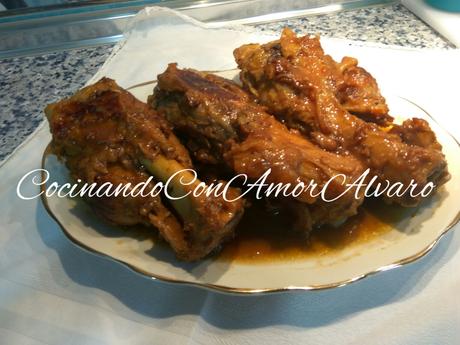 Jarrete de Cerdo al Vino Blanco