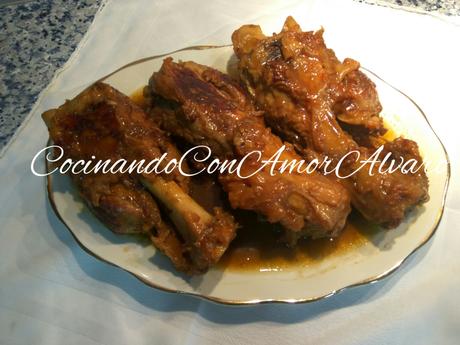Jarrete de Cerdo al Vino Blanco