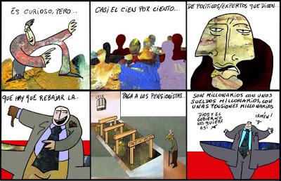 Pensionistas españoles: “Somos mayores, pero no gilipollas”. Ola de manifestaciones el fin de semana.