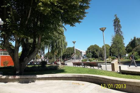 Una plaza isleña