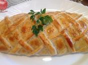 Hojaldre solomillo compota manzana