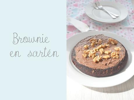 El asaltablogs: Brownie en sartén