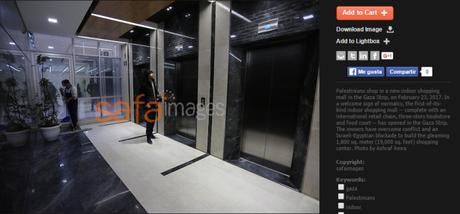 Crisis humanitaria en Gaza: nuevo centro comercial.