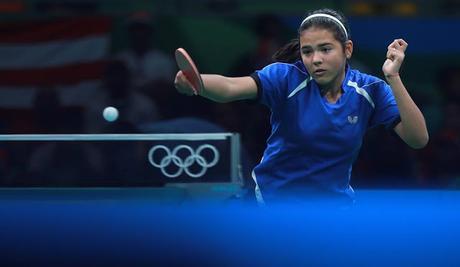 Adriana Diaz en Rio 2016 (Foto: ITTF- Remy Gross)