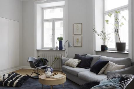 Apartamento escandinavo con toques elegantes