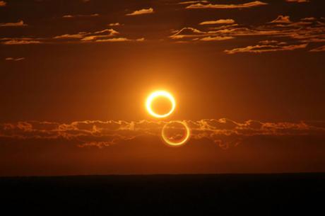 Eclipse solar anular: así se vio el anillo de fuego en #Argentina y #Chile
