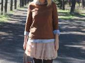 Casual brown&amp;Pink Look