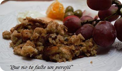 Migas de Santa Bárbara ( de mi padre )
