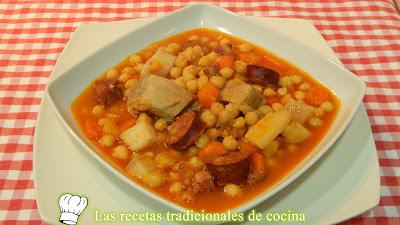 Guiso fácil de garbanzos