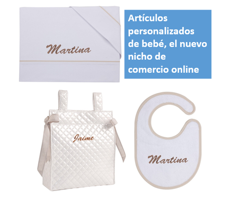 Artículos personalizados de bebé, el nuevo nicho ecommerce