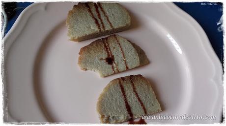 Flan de platano microondas