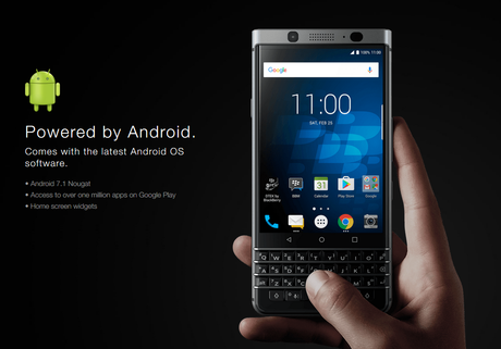 BlackBerry presenta oficialmente el nuevo smartphone KeyOne con Android