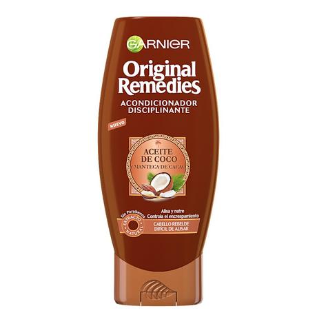 El Cabello Naturalmente Disciplinado, Nutrido y Fácil de Alisar con Original Remedies Coco y Cacao