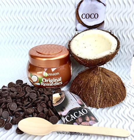 El Cabello Naturalmente Disciplinado, Nutrido y Fácil de Alisar con Original Remedies Coco y Cacao