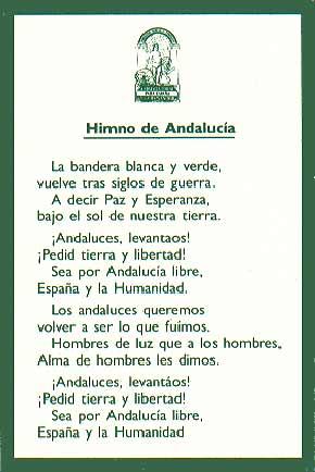 El himno de Andalucía y su historia
