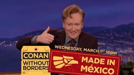 Conan O´Brien y los late night estadounidenses en la tv mexicana