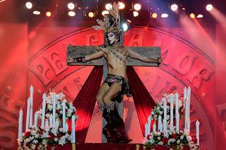 Drag Queen 2017. Sethlas la virgen Maria..