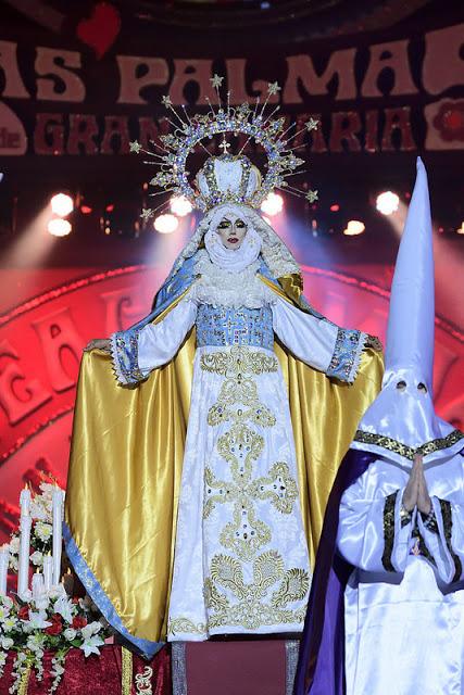 Drag Queen 2017. Sethlas la virgen Maria..