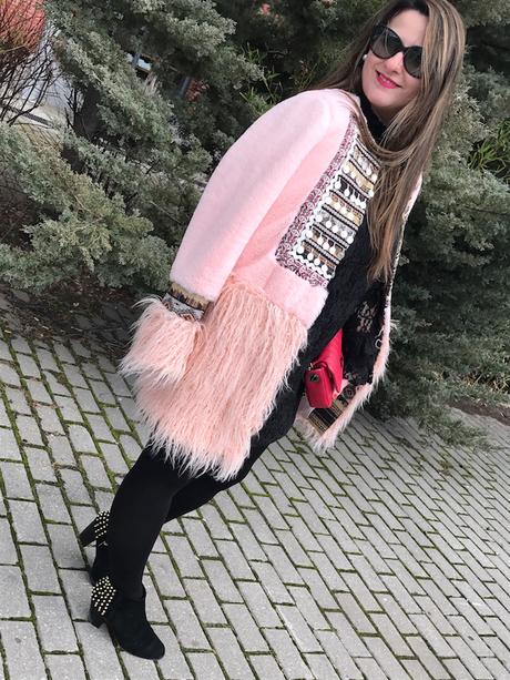 Pink coat