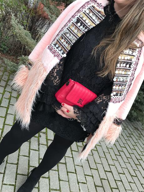 Pink coat