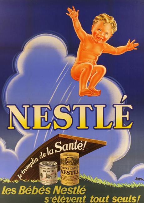 Los mejores posters vintage de NESTLE