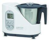 Jupiter Thermomaster - Robot de cocina (Negro, Acero inoxidable, Color blanco, 5.35 kg, 41 cm, 24 cm, 50/60 Hz, 230V)