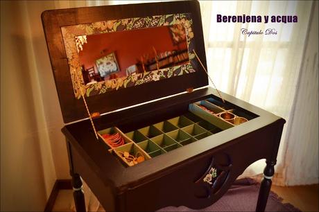 Berenjena y acqua