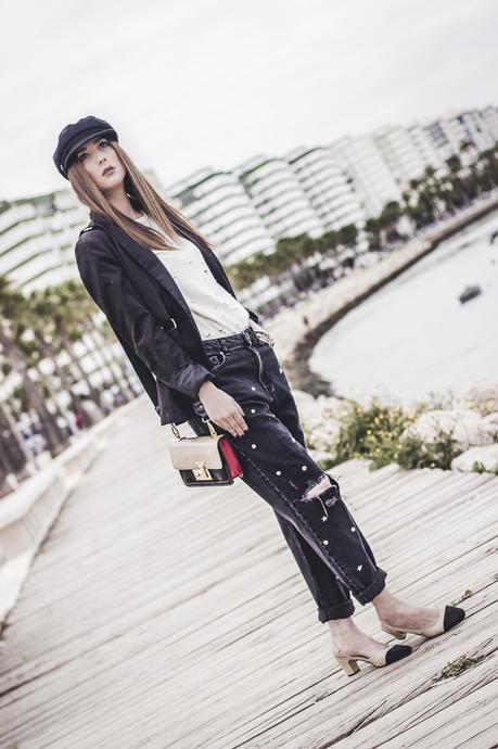 Studded Jeans - Pantalones con tachuelas