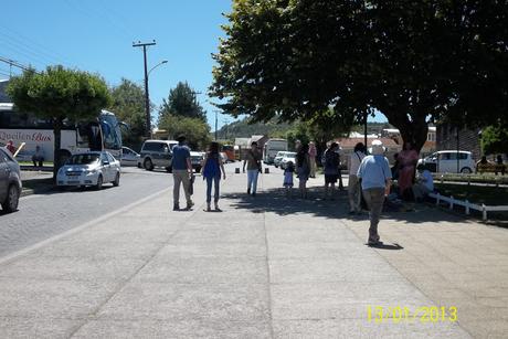 Una plaza huilliche