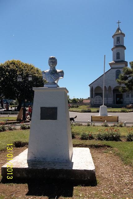 Una plaza huilliche