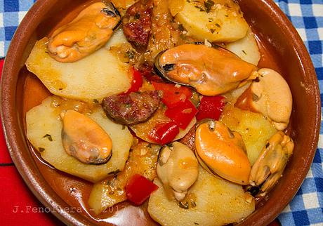 Sabores del mar y la dehesa, de Galicia y de Extremadura. (Siguiendo a Gastronomía en Verso)