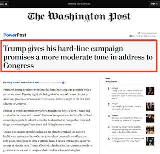 Trump con piel de cordero enfurecido