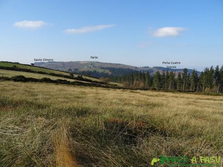 Desde la Campa de los Huesos vista del Fario y Gavio Cimero
