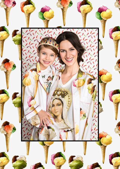 gelatti pop art prints by dolce & gabbana, summer 2017 collection