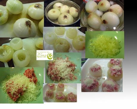 Cebollas rellenas Cebollas rellenas