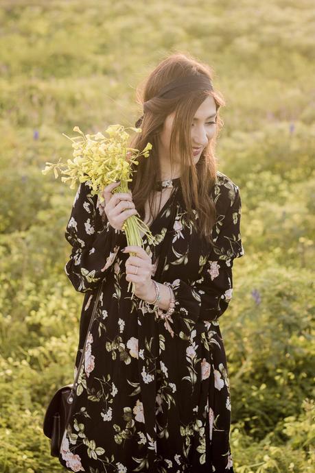 FLORAL MINI DRESS