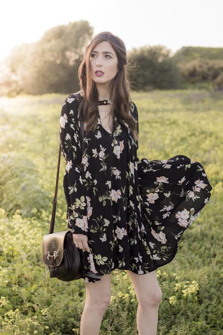 FLORAL MINI DRESS