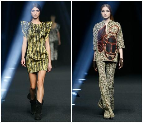 #MBFWM17: El Animal Print no se va y si no que se lo digan a Alvarno