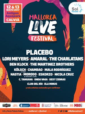 Mallorca Live Festival 2017: Amaral, The Charlatans, Morodo, Ben Klock, Eskorzo, Ela Minus...