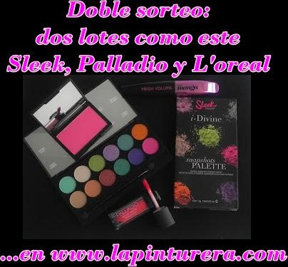 El peligro de los 3x2: HAUL y DOBLE SORTEO (Sleek, Palladio y L'oreal)