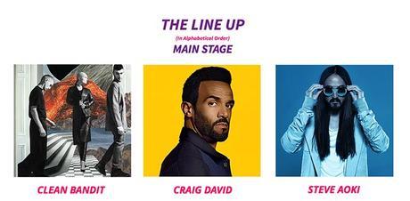 Clean Bandit, Craig David y Steve Aoki actuarán en el MTV Gibraltar Calling MTV Gibraltar Calling