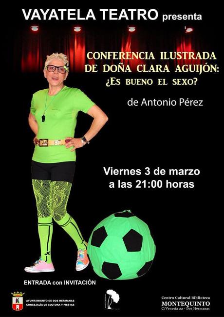 Vayatela-Teatro presenta ‘Conferencia, ¿es bueno el sexo?’