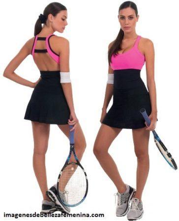vestimenta deportiva para mujeres tennis