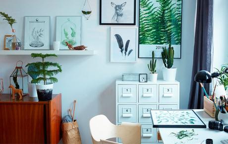 Una decoración inspirada en la naturaleza