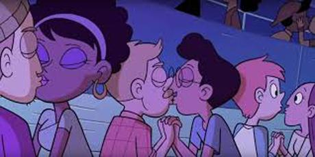 Disney muestra un beso #gay en una de sus #series de animación  #TV #Comic(IMAGEN)