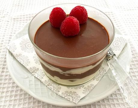 Vasitos de chocolate y mascarpone recetas rápidas recetas delikatissen recetas con mascarpone recetas con chocolate pudding de chocolate postres fríos postres fáciles postres en vasitos 