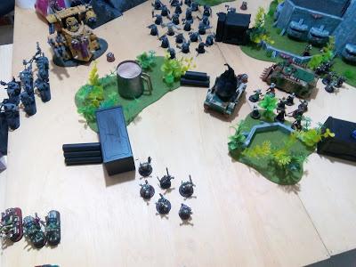 Orkos vs Guardia de la Muerte, Purgar y Controlar