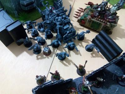 Orkos vs Guardia de la Muerte, Purgar y Controlar